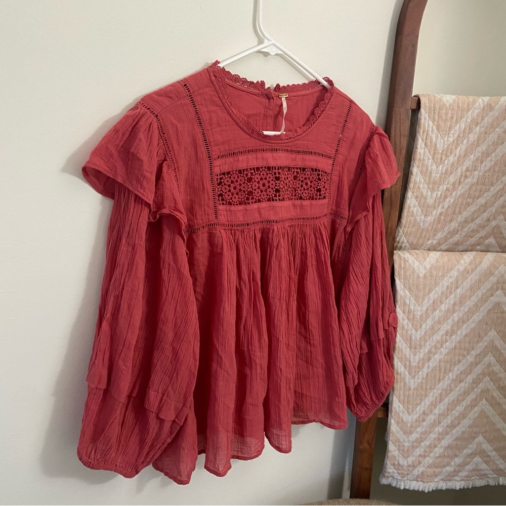 Free People Bohemian Style Blouse